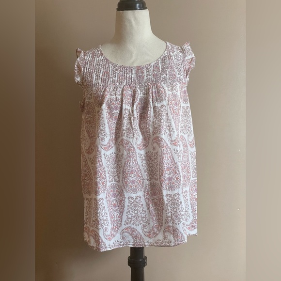 Old Navy Paisley blouse - Picture 3 of 7